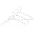 Cintres en aluminium L16,5" (lot de 3) 1