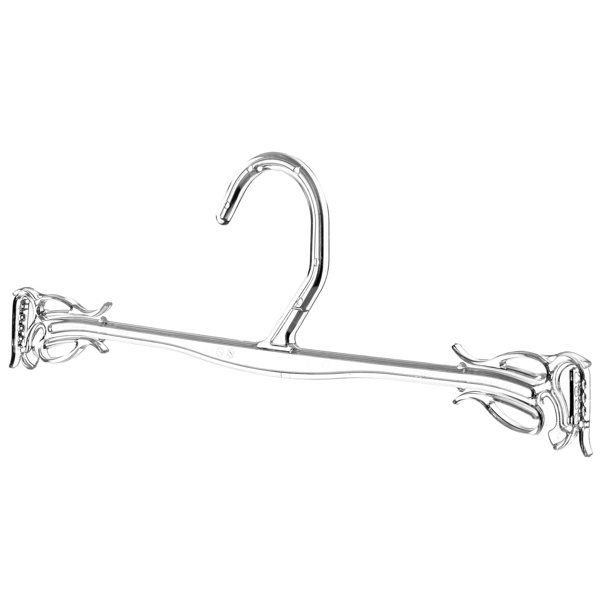 Cintres en plastique transparent de 10 po pour soutiens-gorge et culottes, nouveau design élégant 3