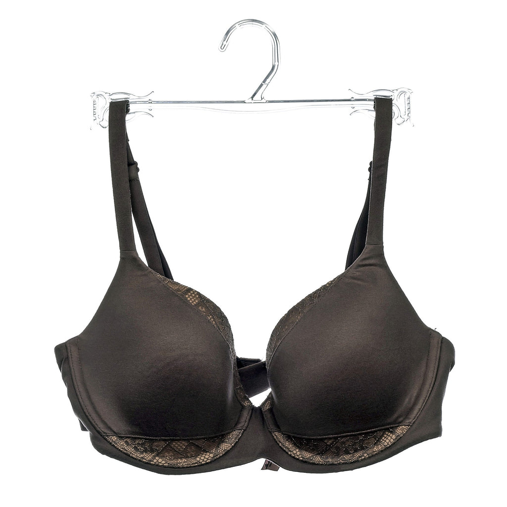Cintres en plastique transparent de 10 po pour soutiens-gorge et culottes, nouveau design élégant 4
